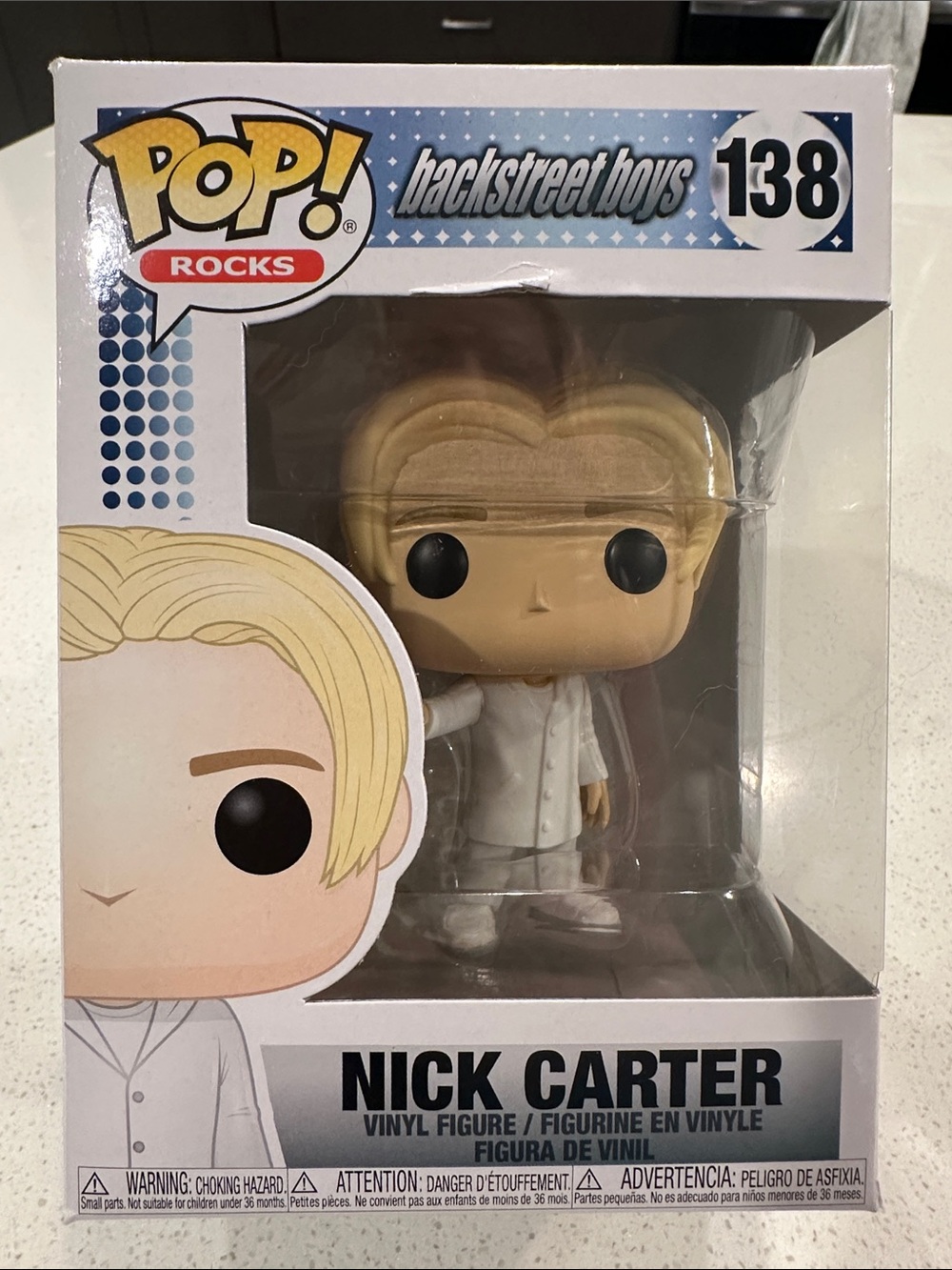 Funko Pop! Rocks Backstreet Boys Nick Carter - VAULTED
